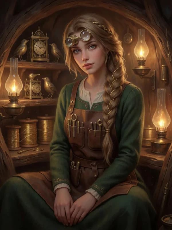 Prinzessin Elodia Goldfaden