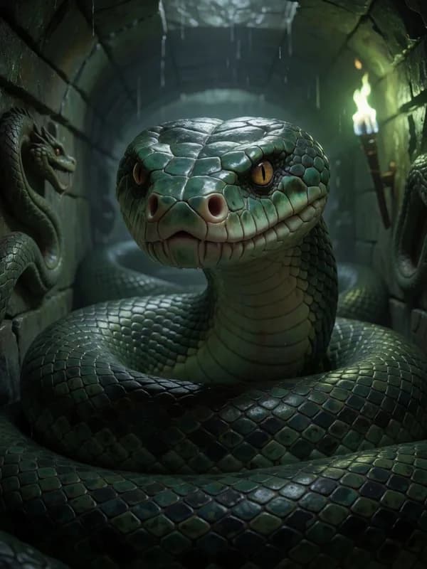 Salazar Slytherin's Basilisk