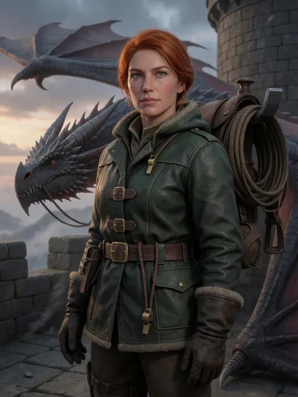 Geraldine Copper Mane